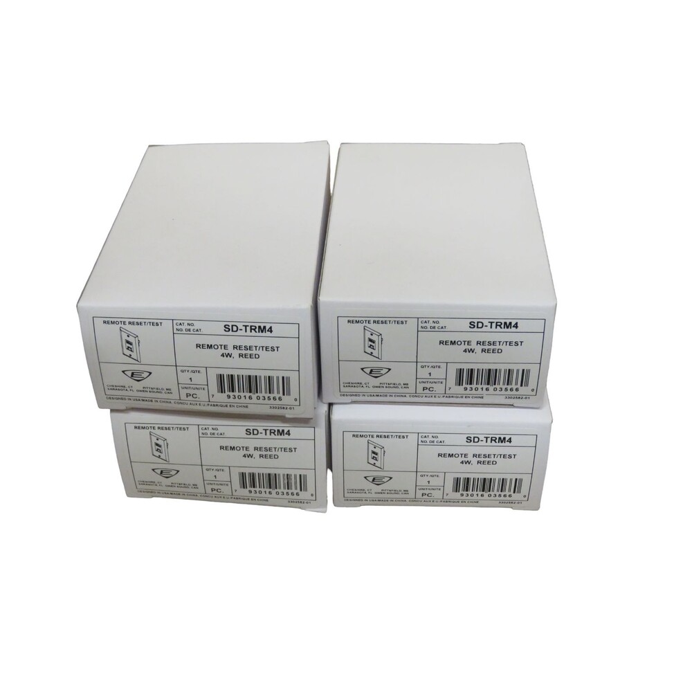 EDWARDS CRSDTEST001A00 SD-TRM4 Remote Test/Reset Station Lot Of 4